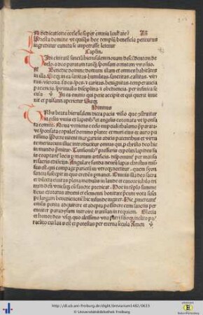In dedicatione ecclesie super omnia laudate
