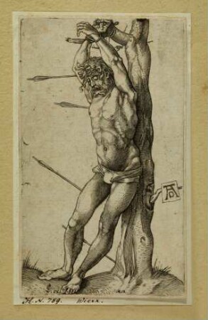Der heilige Sebastian am Baume