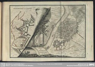 Pl. 12. Plan des Attaques D' Anvers en 1746