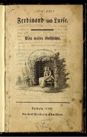 Ferdinand und Luise : Eine wahre Geschichte