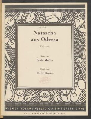 Natascha aus Odessa : Foxtrot