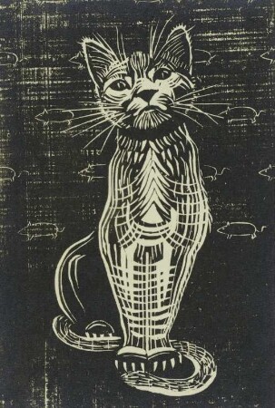 Hungrige Katze
