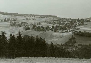Bermsgrün im Erzgebirge : Landschaft bei Bermsgrün im Erzgebirge