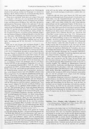 1070-1073 [Rezension] Gehrlein, Dieter, Glauben voller Lebenslust