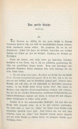 389-401 Das zweite Gesicht : Schluß