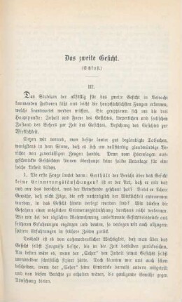 389-401 Das zweite Gesicht : Schluß