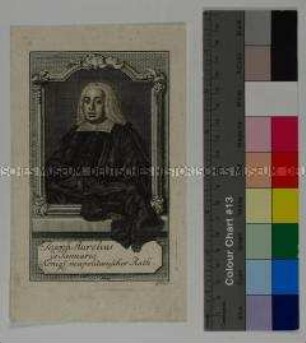 Porträt des italienischen Rechtswissenschaftlers und Schriftstellers Giuseppe Aurelio di Gennaro