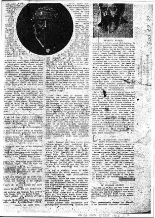 Essad Beys Artikel in der Zeitschrift Die literarische Welt 1928