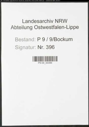 Namensverzeichnis Bockum, Todesfälle
