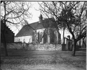 Bickesheim Wallfahrtskirche Maria Bickesheim Außenansicht von Osten