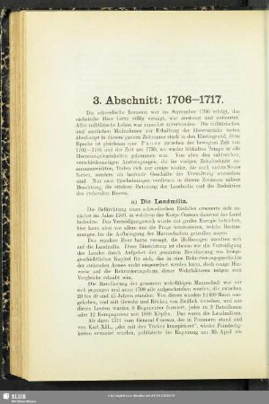 3. Abschnitt: 1706-1717