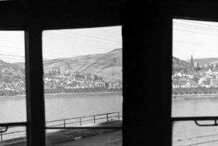 Oberwesel: Triebwagenfahrt am Rhein