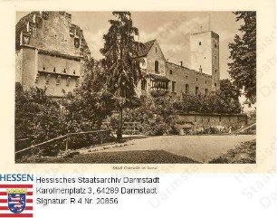 Bayern, Schloss Grünwald im Isartal / Außenansicht