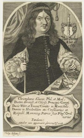 Bildnis des Christophorus Schorer