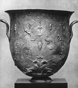 Berlin, Silberkessel aus Hildesheim, urspr. Berlin, Altes Museum; heutiger Verbleib unbekannt, römisch