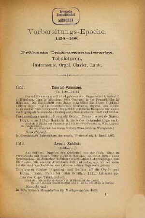 Handbuch der Clavier-Literatur von 1450 bis 1830 : historisch-kritische Übersicht