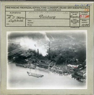 Duisburg, Metallhütte Angerhausen, Industrieanlage