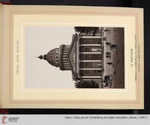 Paris, rive gauche. Le Panthéon