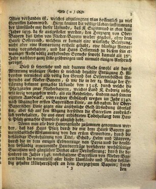 Nachtrag zu der von Sr. Königl. Majestät von Preussen und Churfürstl. Durchlaucht zu Brandenburg den 3. Julii 1778. an Ihre hohe Mitstände des teutschen Reichs gerichteten Erklärung über die Bayerische Succeßions-Angelegenheit : Regensburg den 23. ejusd.