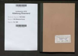 Denkmalpflege und Wiederaufbau der Städte Krefeld, Kleve und Kalkar.