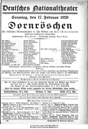 Dornröschen