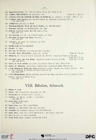 Bibelots, Schmuck, Silber (Nr. 469-580)