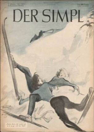 "Komm, Emmi, steh' wieder auf, es ist ja gar nicht der Wolf!"
