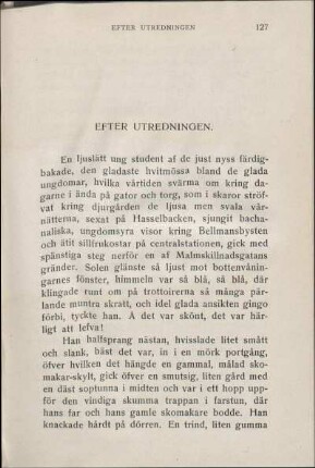 Efter Utredningen.