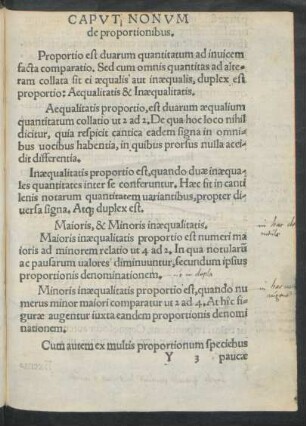Caput Nonum de proportionibus.