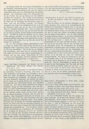 302-303 [Rezension] Hegel, Georg Wilhelm Friedrich, Neue Briefe Hegels und Verwandtes