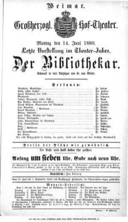 Der Bibliothekar
