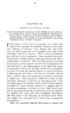Chapter III. Glaciers And Glacial Action