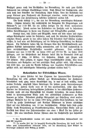 Kolonisation der Ostfriesischen Moore.