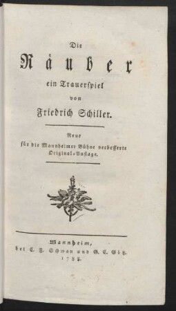 Die Räuber