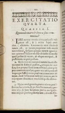 Exercitatio Quarta.