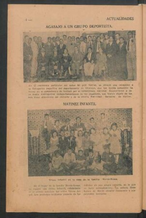 Matinée infantil