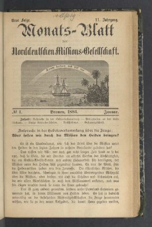 N° 1. 1886. Januar