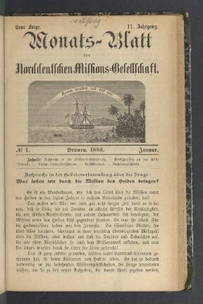 N° 1. 1886. Januar
