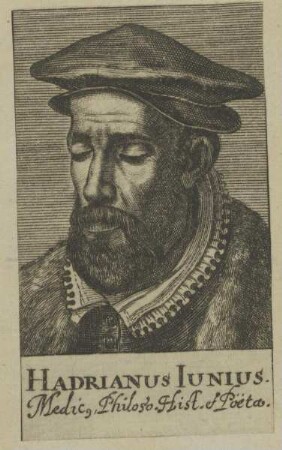 Bildnis des Hadrianus Iunius
