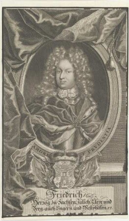 Bildnis des Herzoges Friedrich II. von Sachsen-Gotha und Althenburg