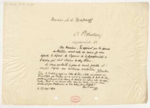 Brief an Sergej Vladimirovic Juferov : 27.05.1910