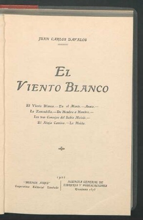 El viento blanco