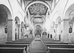 Huy, Benediktiner-Kloster Huysburg, Klosterkirche, Inneres, nach Osten