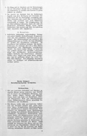 Vierter Abschnitt. Gesundheitspolizeiliche Vorschriften.