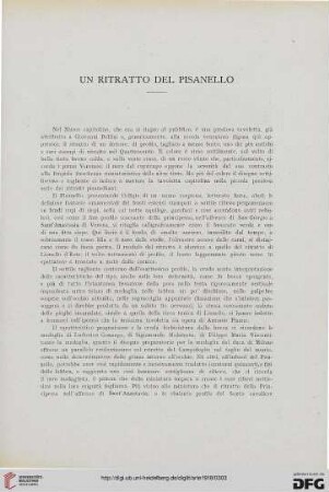 21: Un ritratto del Pisanello