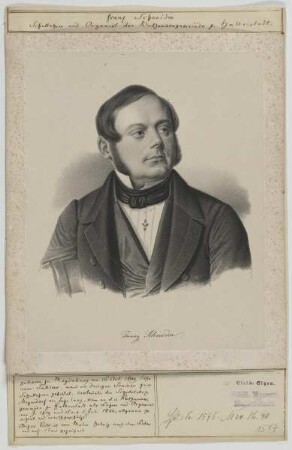 Bildnis des Franz Schneider