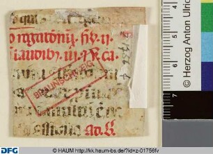 Liturgisches Textfragment