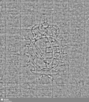 Wappen Kursachsen / ICS (Band 1, Vorsatz)