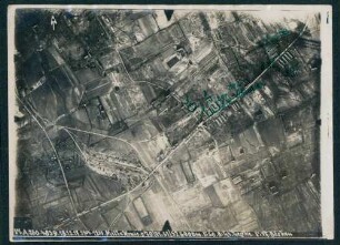 Foto des Geländes um Millekruis südwestlich von Ypern (Luftbild)