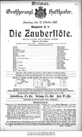 Die Zauberflöte